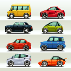 Fototapeta premium car icon set-3