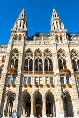 The City Hall of Vienna, Austria