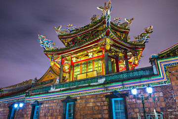 Longshan Temple Detail in Taipei