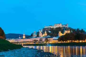 austrian city Salzburg