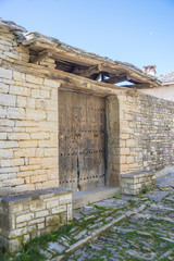 Greece Ioannina, traditional view of clasical stone made houses © korpithas