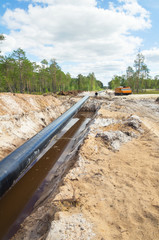 Construction of the pipeline