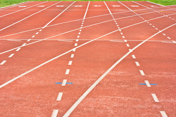 start running track rubber standard red color
