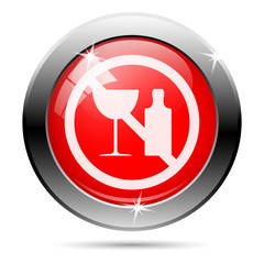No alcohol icon