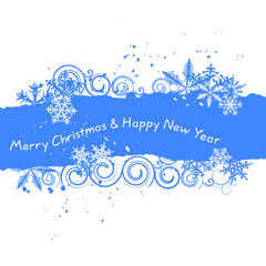 christmas background - snowflake