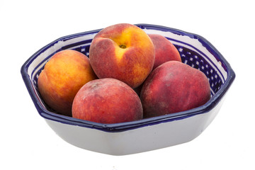 Bright ripe peaches