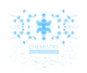 Obraz premium Molecule illustration