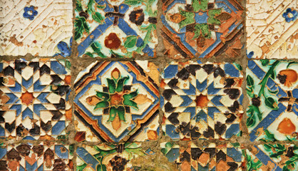 Fototapeta na wymiar Azulejo (ceramic tile)
