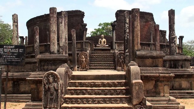 Polonnaruwa Vatadage. Sri Lanka.