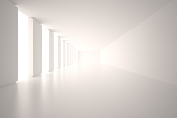 Obraz premium Pomieszczenie generowane cyfrowo