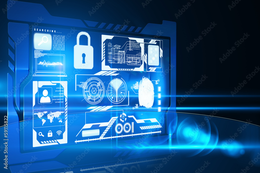 Poster security interface