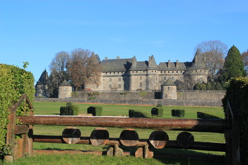 Fototapeta na wymiar Hippodrome de Pompadour.(Corrèze)