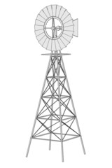 cartoon image of wind mill
