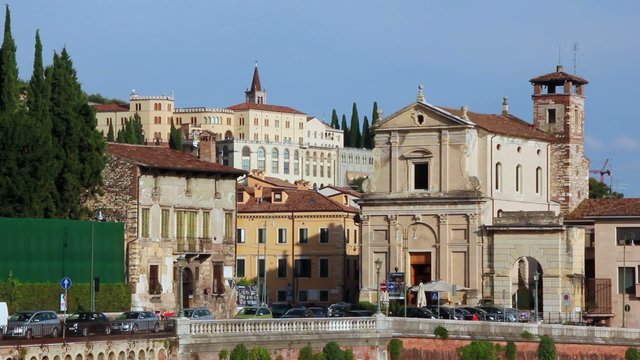 VERONA ITALY - Castello San Pietro