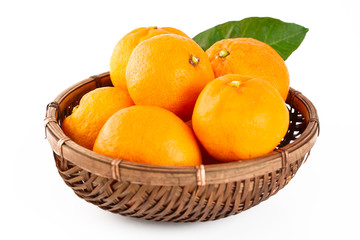 Japanese orange: Satsuma in the colander