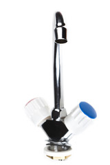 faucet isolated on a white background