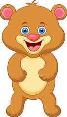 Cute bear cartoon