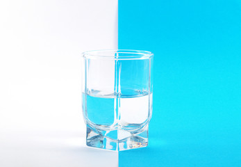 Wineglass with water