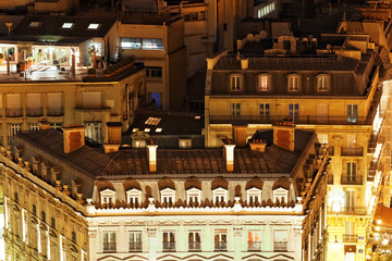 View of Paris from the Arc de Triomphe. Paris. France.