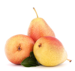 Ripe pear fruit