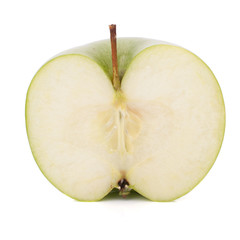 green apple half