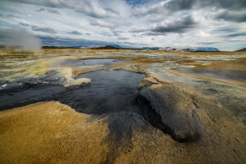 Black Bath, Hverir geothermal field, Iceland