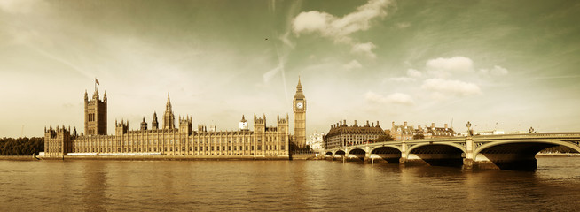 Fototapeta na wymiar Londyn skyline