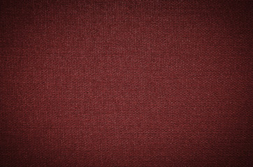 red coarse canvas