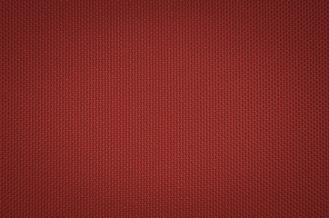 red nylon fabric  texture background.