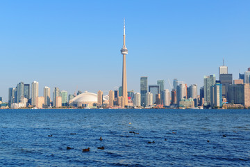 Toronto skyline in the day