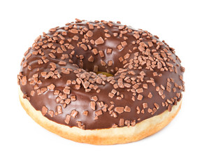 Donut isolated on white background