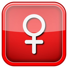 Fototapeta premium Female sign icon