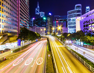 Fototapeta na wymiar Hong Kong traffic