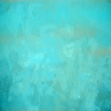 Turquoise concrete background