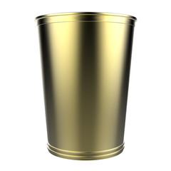 A golden tumbler