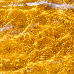Abstract wavy water surface