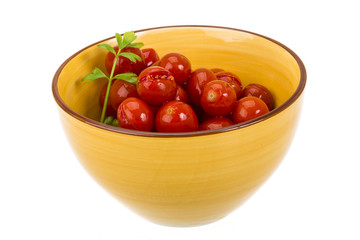 Marinated cherry tomato