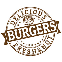 Burgers stamp