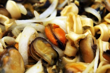 Mixed sea food