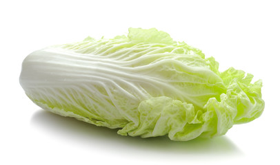 Lettuce heart on a white background