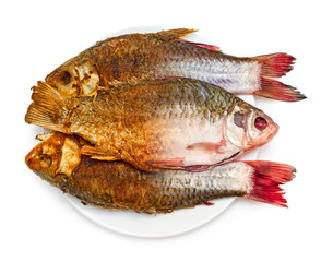 Frying of fish