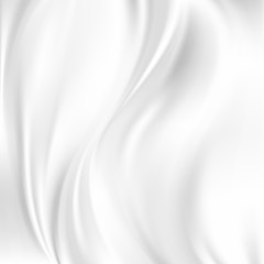 Abstract Vector Texture, White Silk