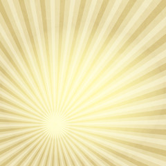 Old paper with gold rays