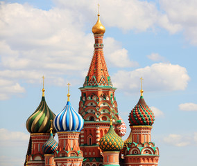 Fototapeta na wymiar Saint Basils Cathedral, Moscow, Russia