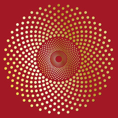 fond avec motif dor&eacute;