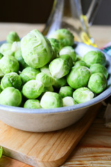 fresh brussels sprouts