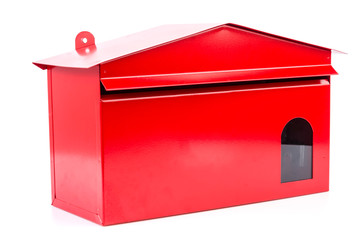 Red mailbox