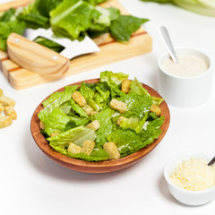 Classic Caesar Salad with croutons