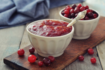 Cranberry sauce