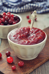 Cranberry sauce